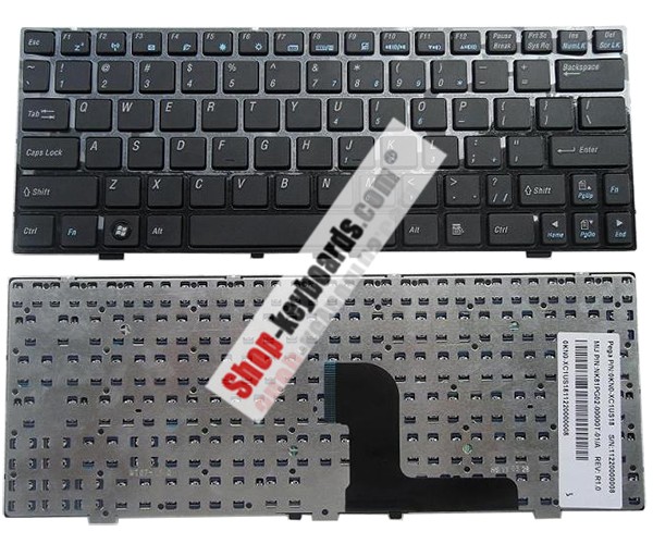 Medion NK81PG02-01017D Keyboard replacement