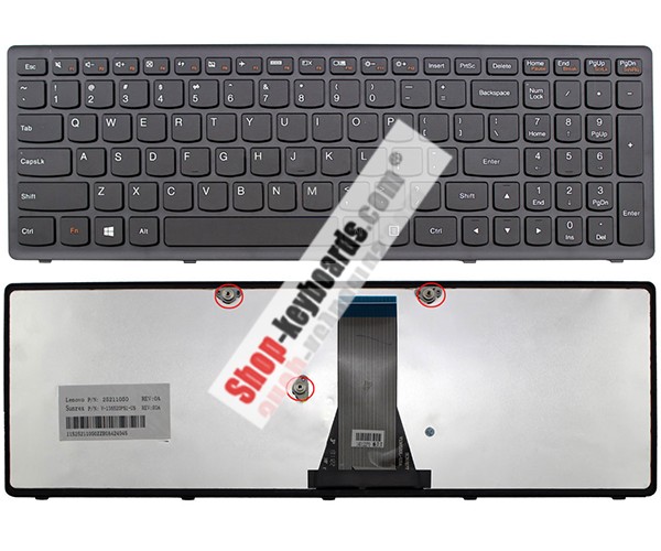 Lenovo 9Z.NAFSC.001 Keyboard replacement