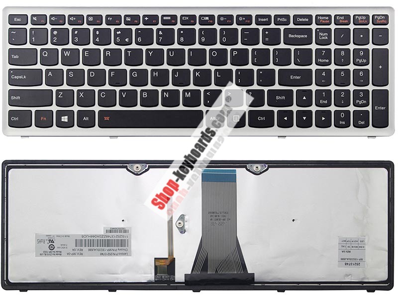 Lenovo Flex 15 Keyboard replacement