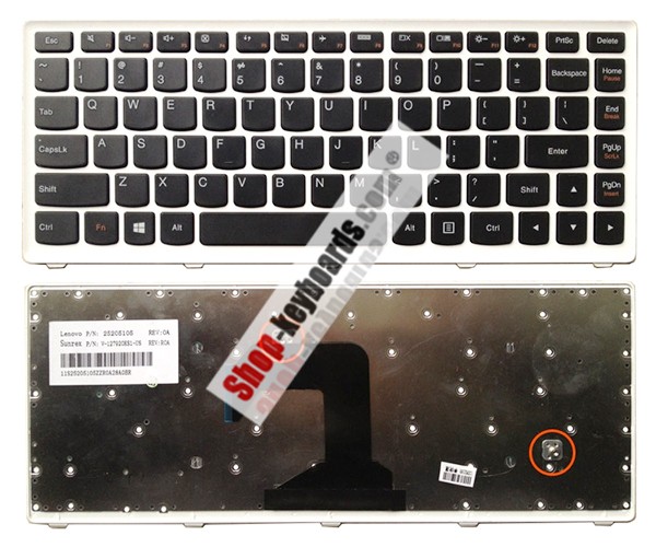 Lenovo 25208724 Keyboard replacement