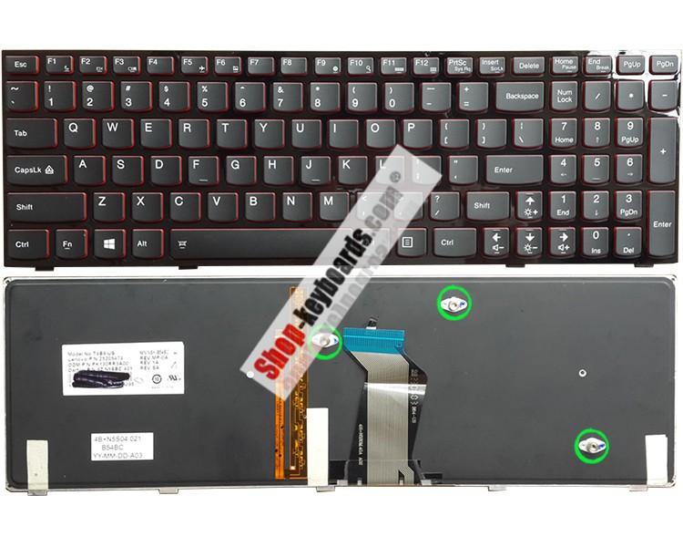 Lenovo MP-12B56IOJ686  Keyboard replacement