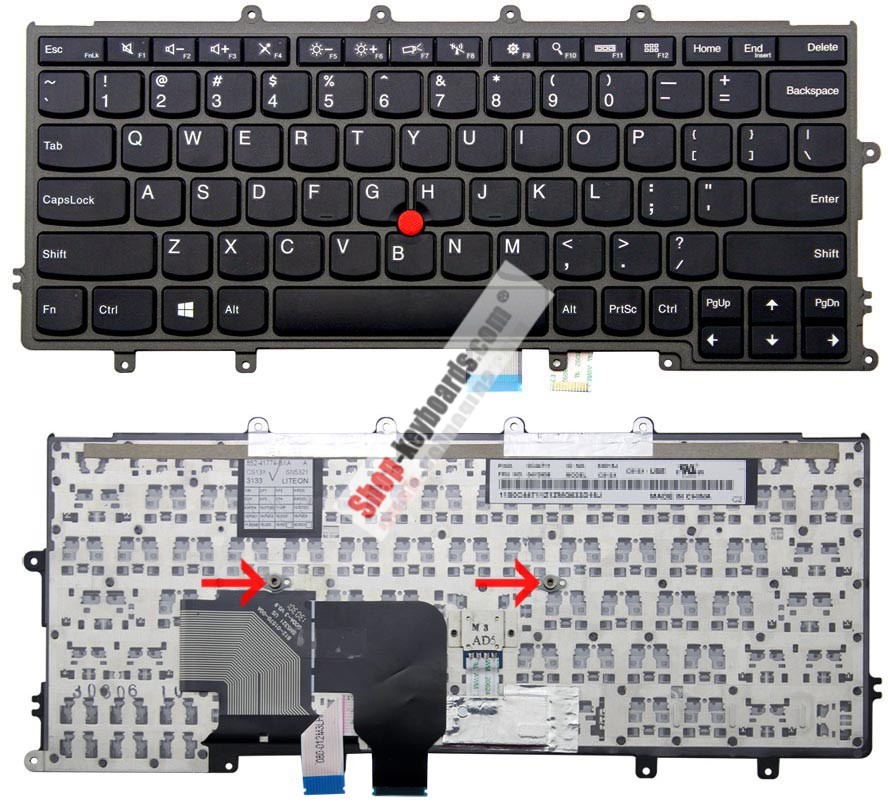 Lenovo ThinkPad X250 Keyboard replacement