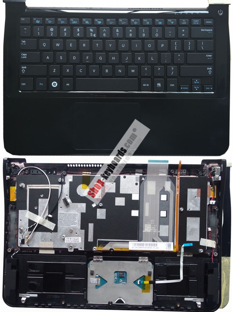 Samsung BA75-02898A Keyboard replacement