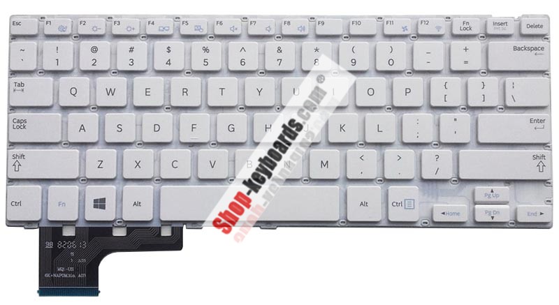 Samsung BA75-04673L Keyboard replacement