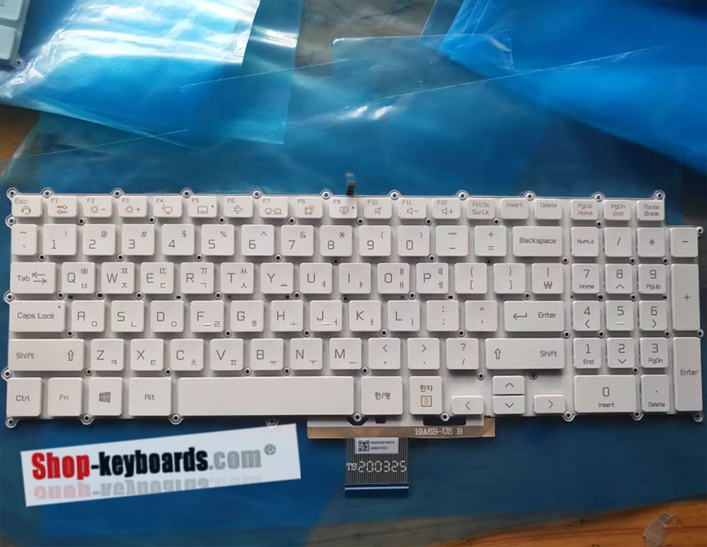 LG 17Z90N-V.BJ51P1 Keyboard replacement