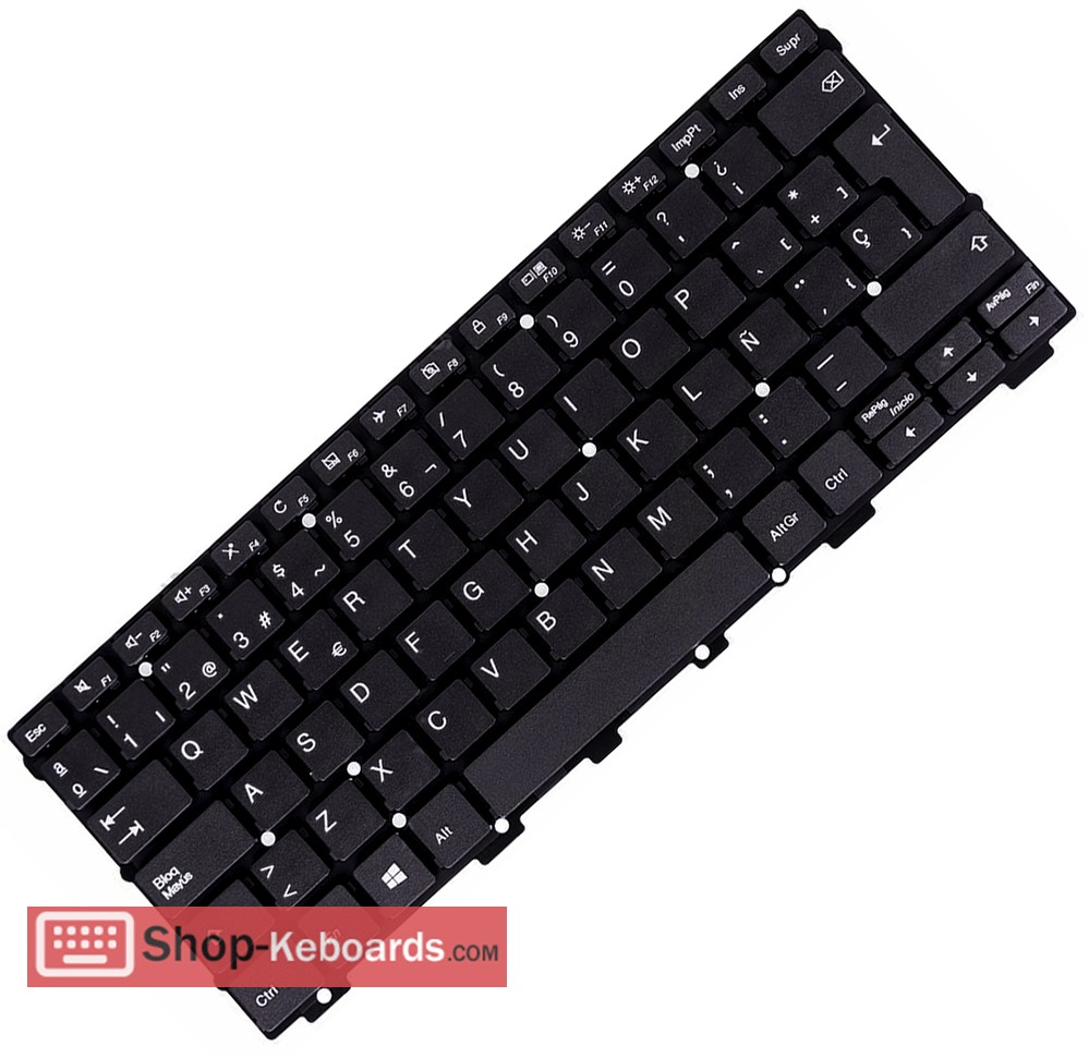Lenovo 100e 2nd Gen Type 81M8  Keyboard replacement