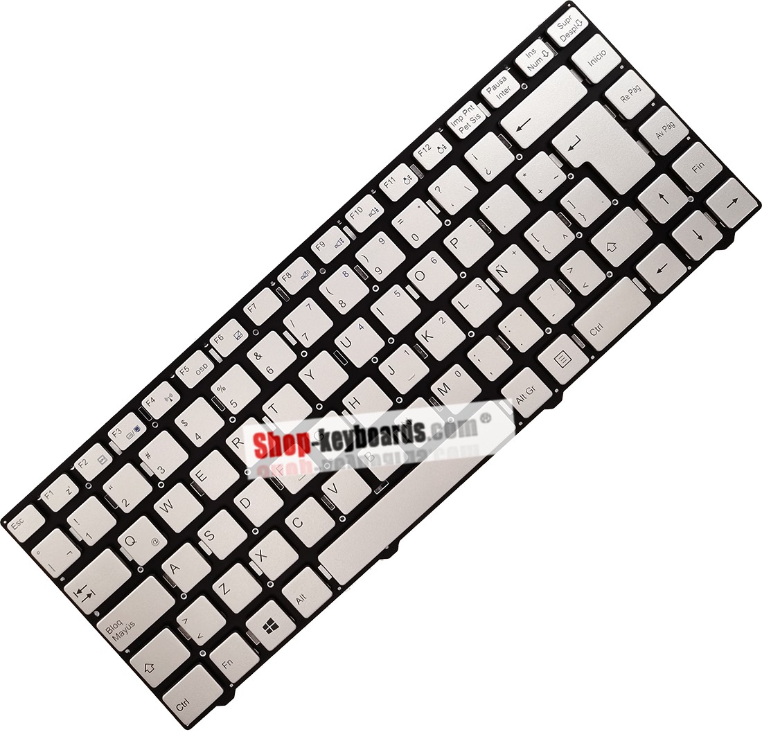 CNY MP-11J78LA6F5173 Keyboard replacement