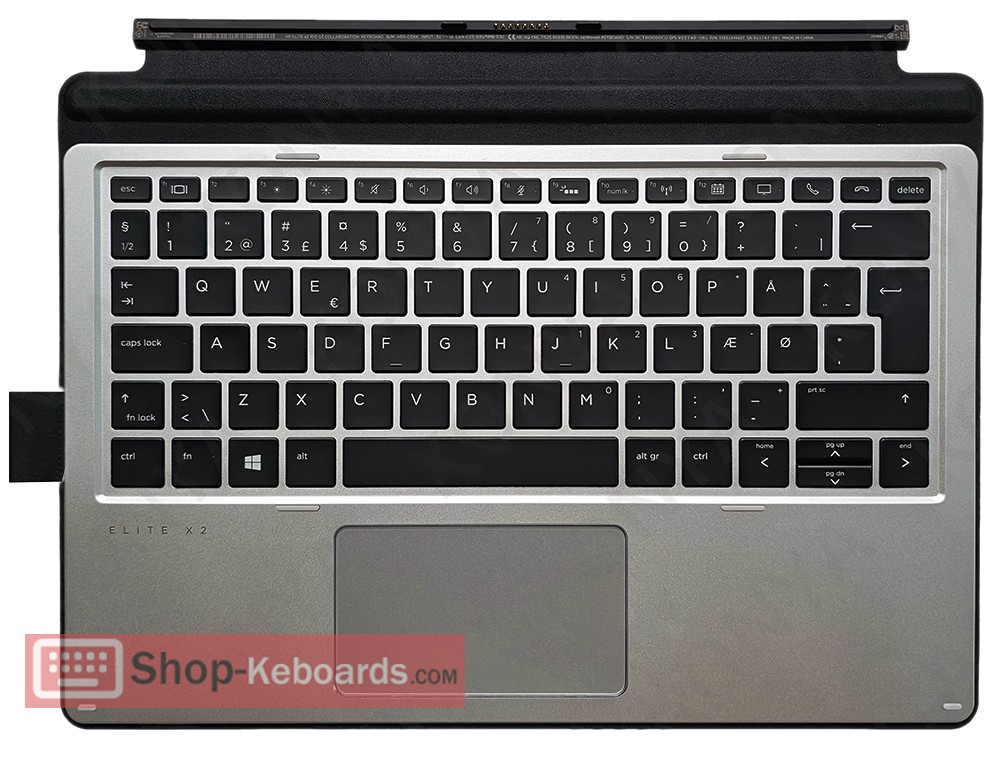HP 922749-BG1 Keyboard replacement