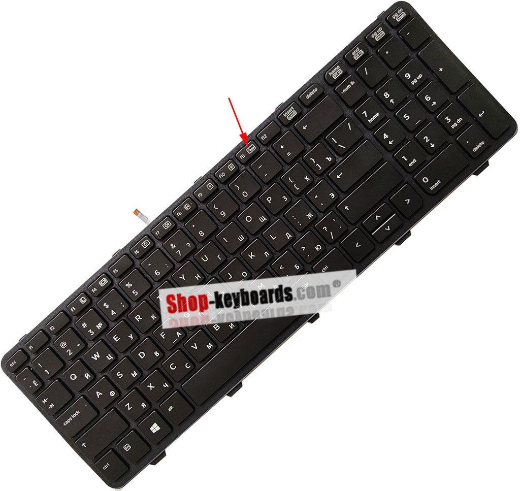 HP SN7139BL  Keyboard replacement