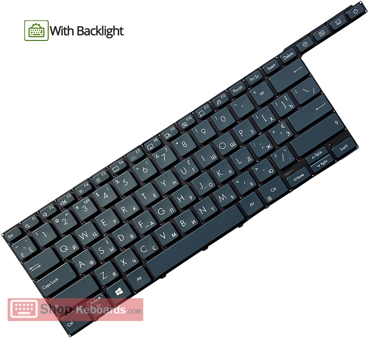 Asus ZenBook Pro Duo UX581GV Keyboard replacement