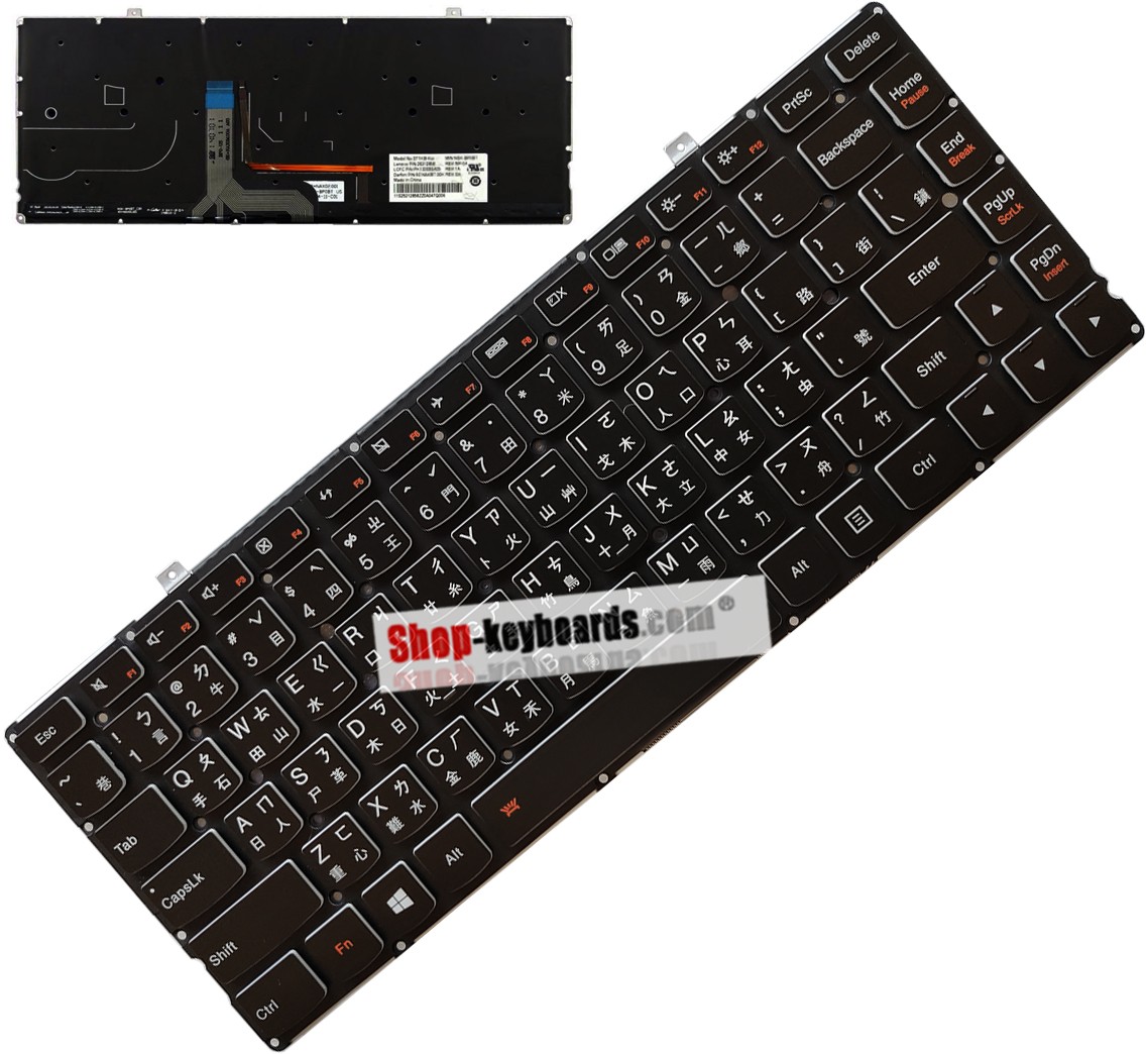 Lenovo Yoga13 II-pro Keyboard replacement