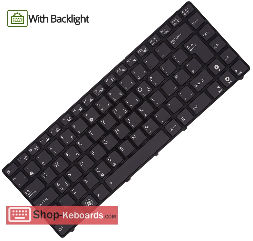 Asus 0KN0-DW1US03 Keyboard replacement