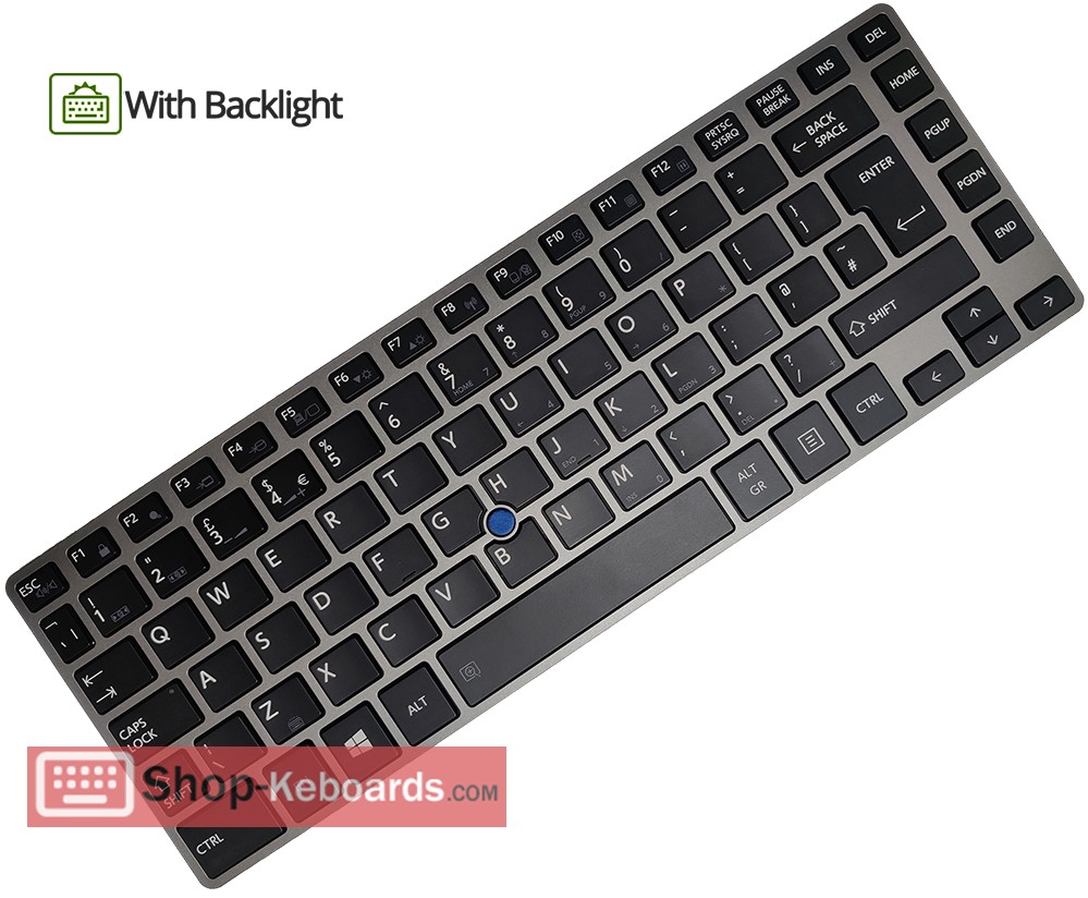 Toshiba 9Z.NAYBN.30G  Keyboard replacement