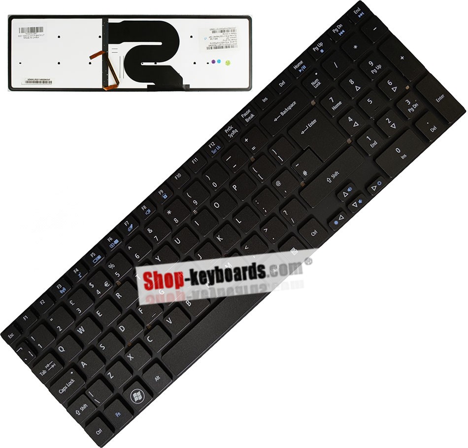 Acer AEZYGY00020  Keyboard replacement