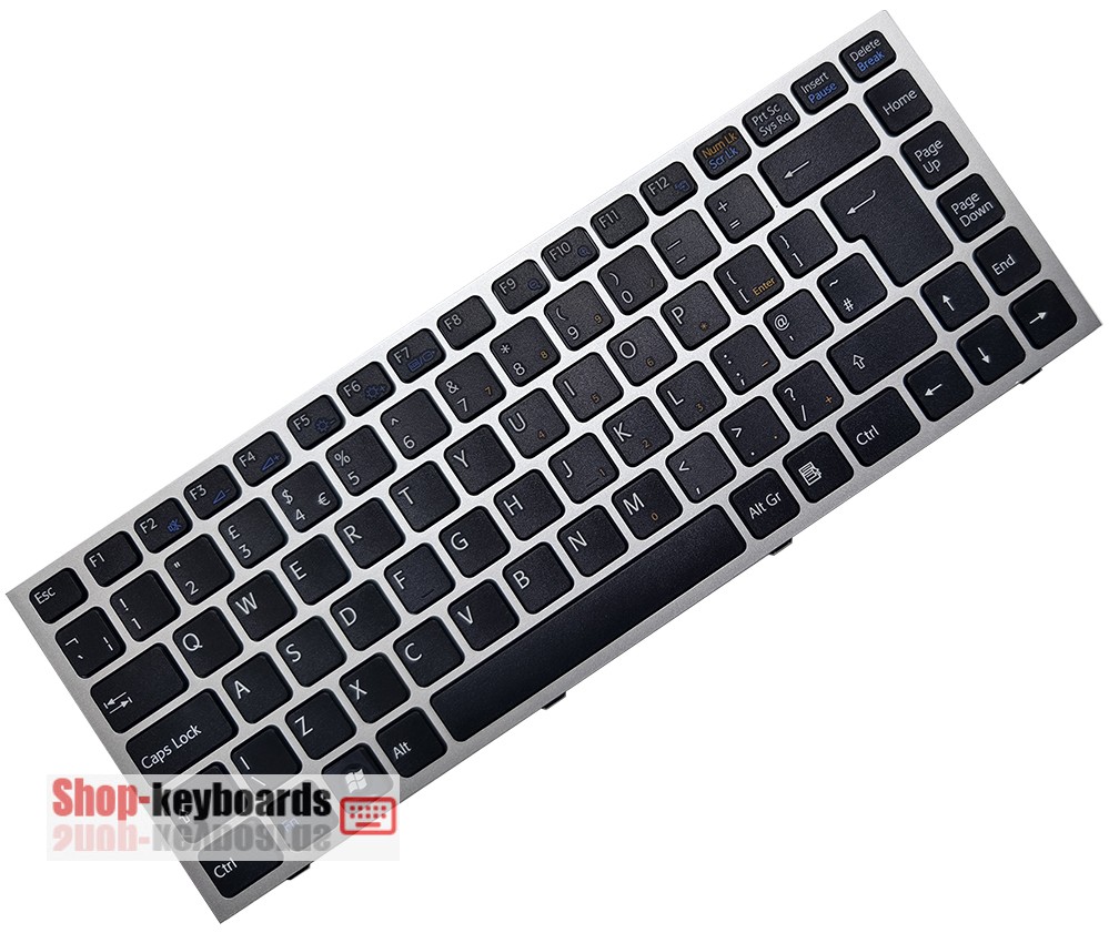 Sony 9Z.N3TBQ.001 Keyboard replacement