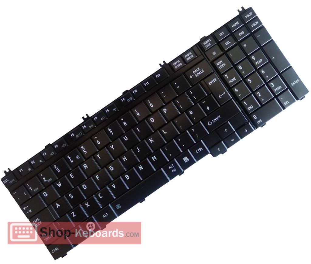 Toshiba Qosmio F750-117  Keyboard replacement
