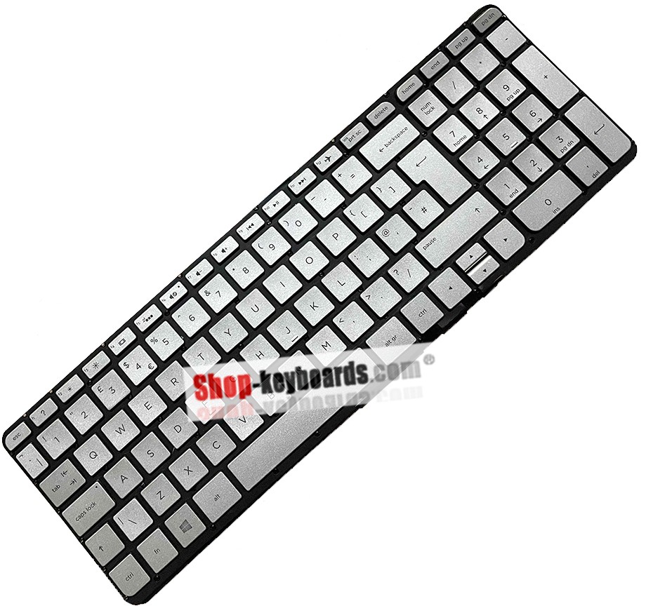 HP ENVY X360 15-U001NA Keyboard replacement