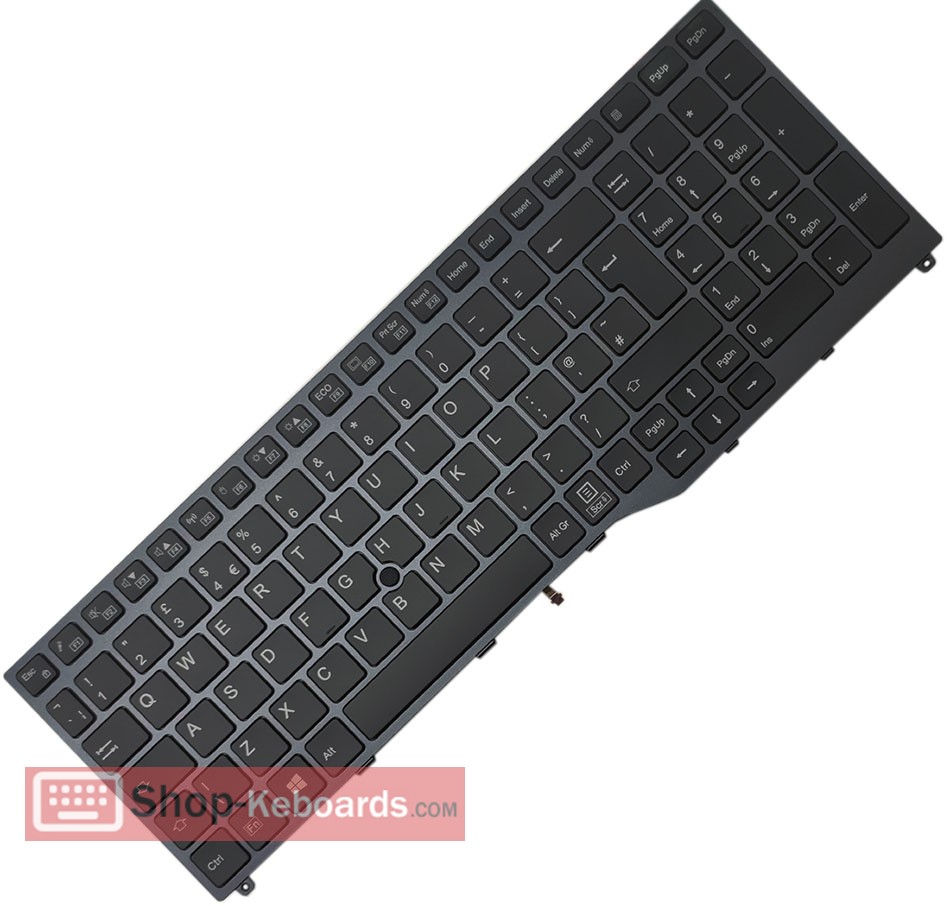 Fujitsu LIFEBOOK E5510 Keyboard replacement
