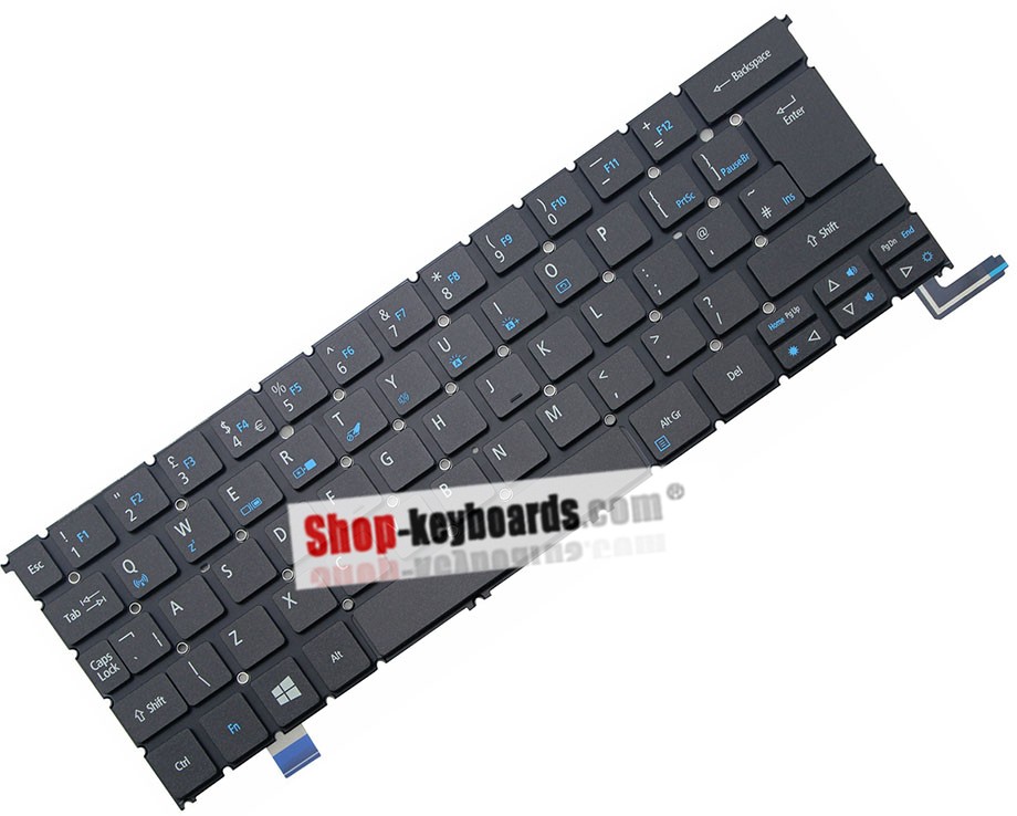 Acer MP-13C66F0J4421 Keyboard replacement