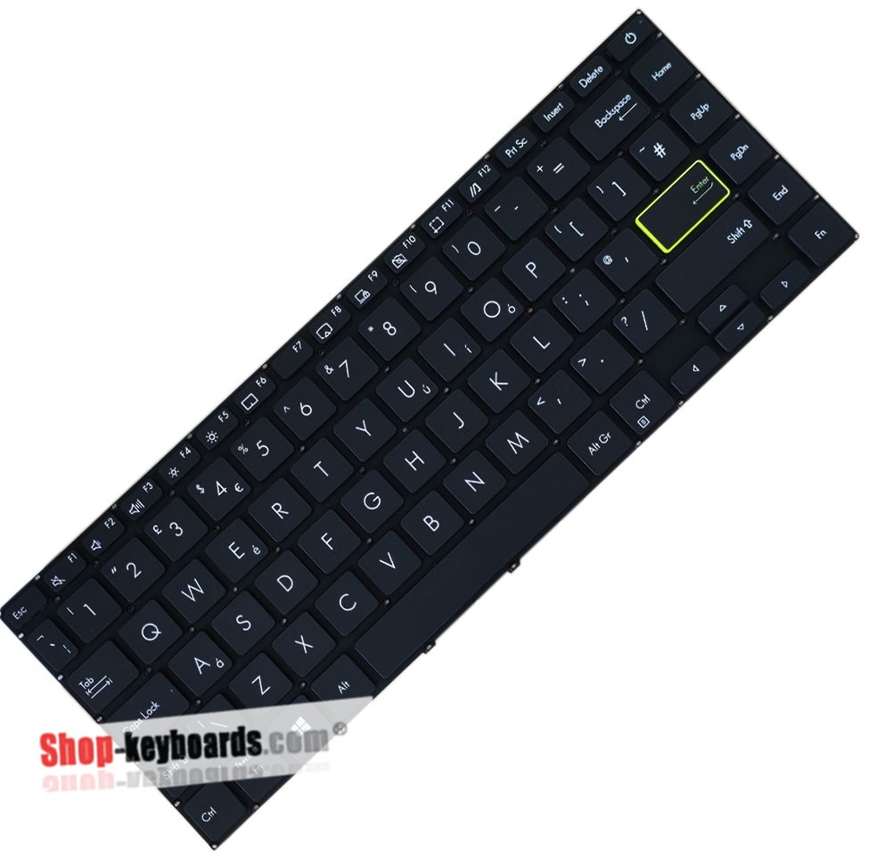 Asus VivoBook Flip 14 TM420IA-EC089T  Keyboard replacement