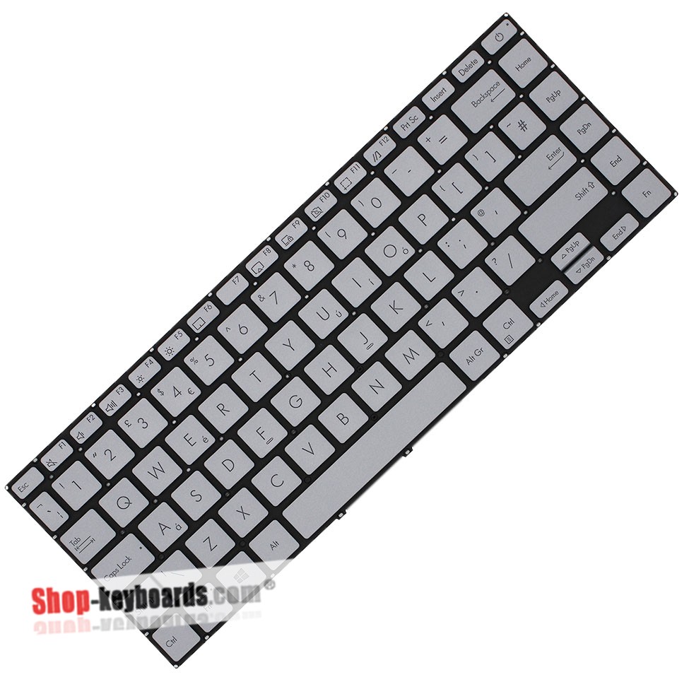 Asus 0KNB0-282ASP00 Keyboard replacement
