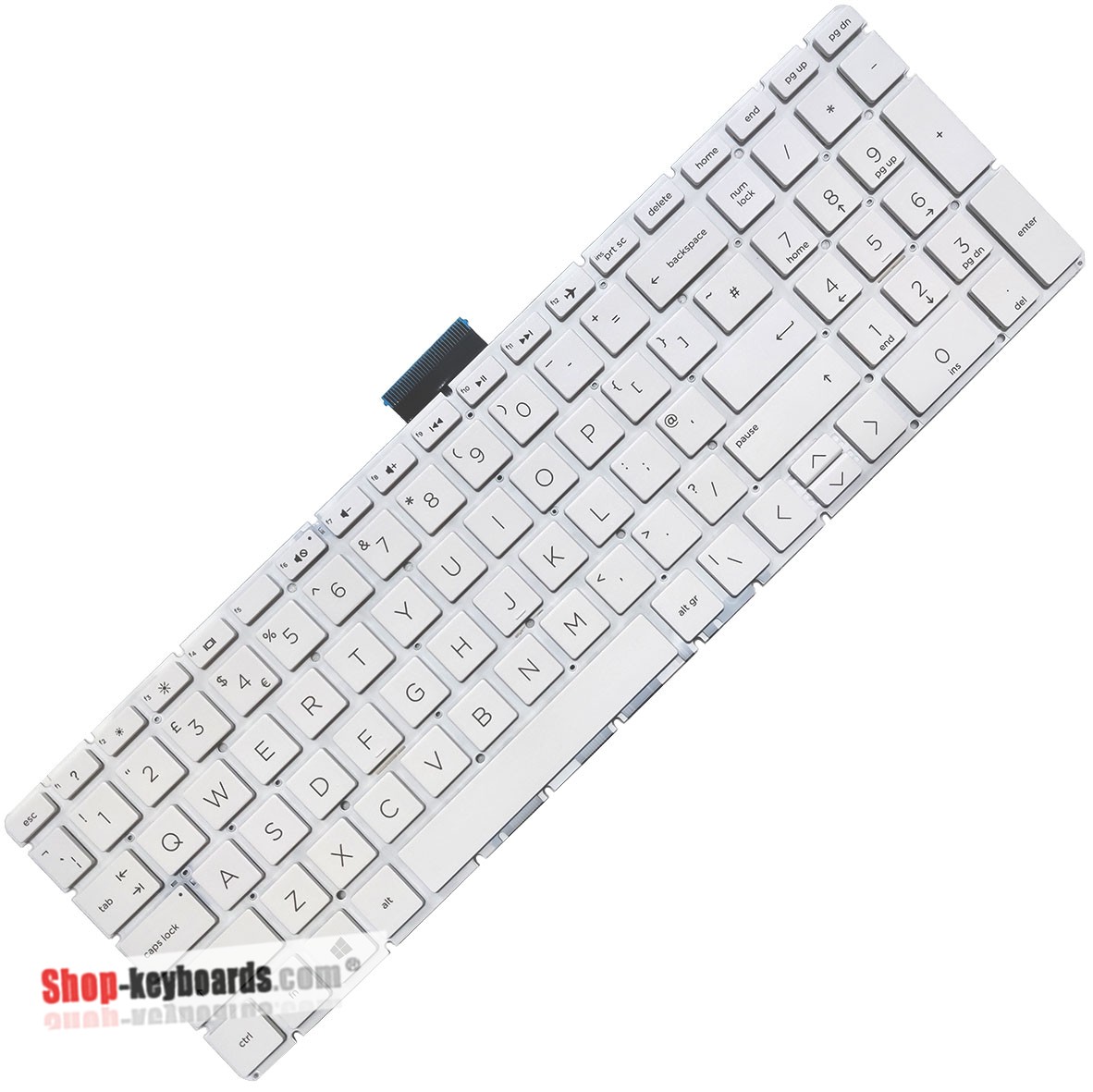 HP 17-AK019UR  Keyboard replacement