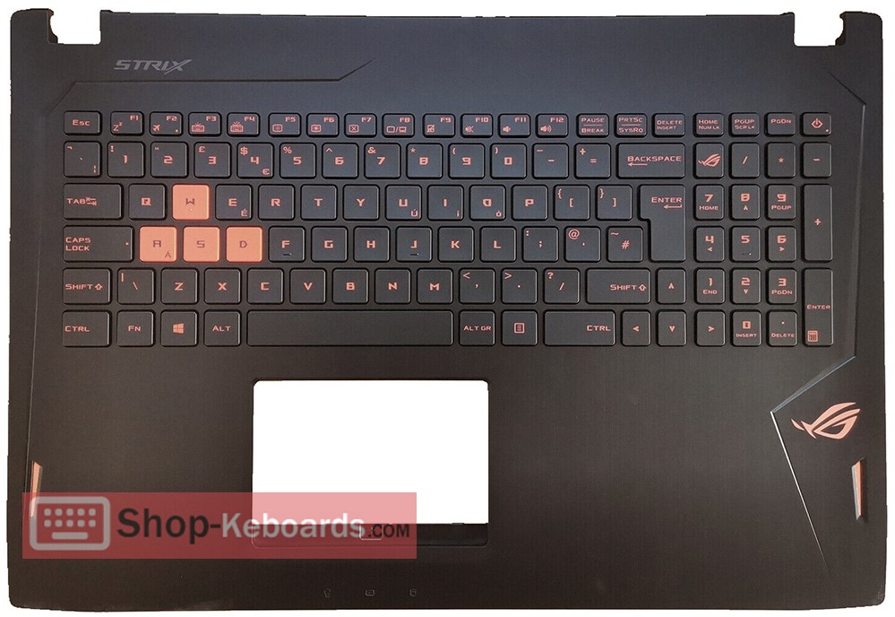 Asus GL502VS Keyboard replacement