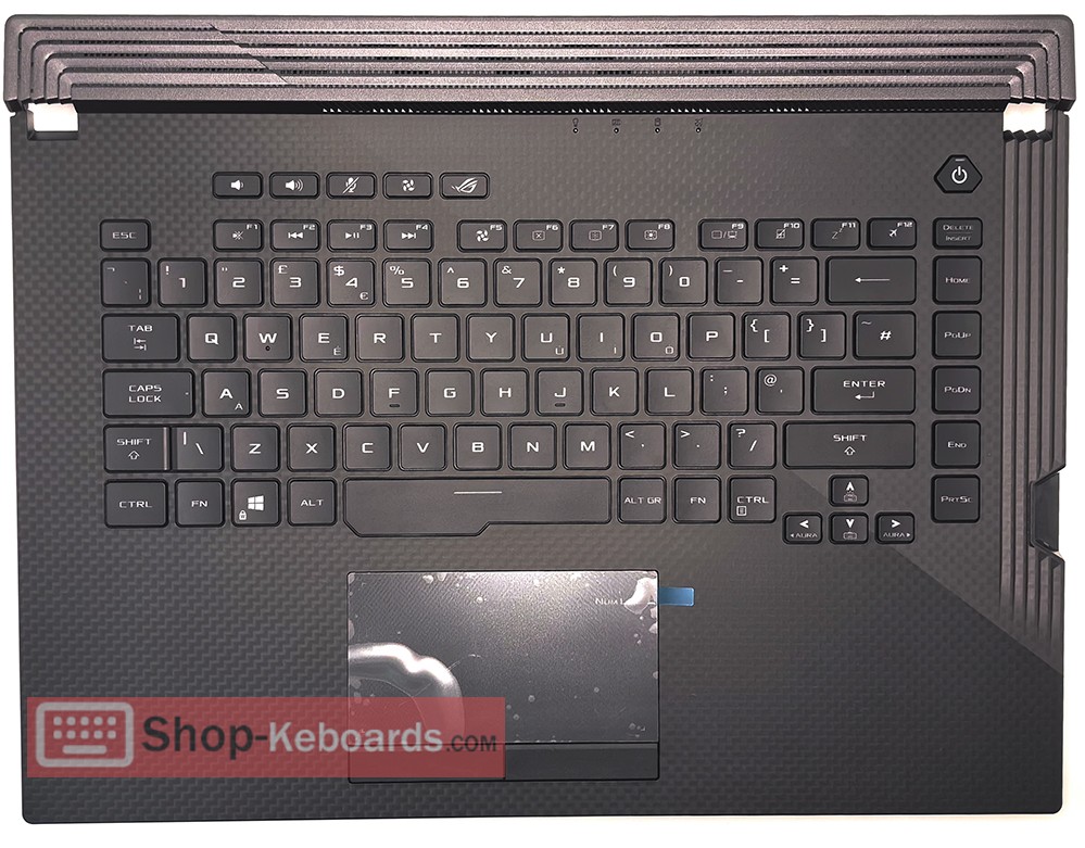 Asus ROG G531GV-AZ355T  Keyboard replacement