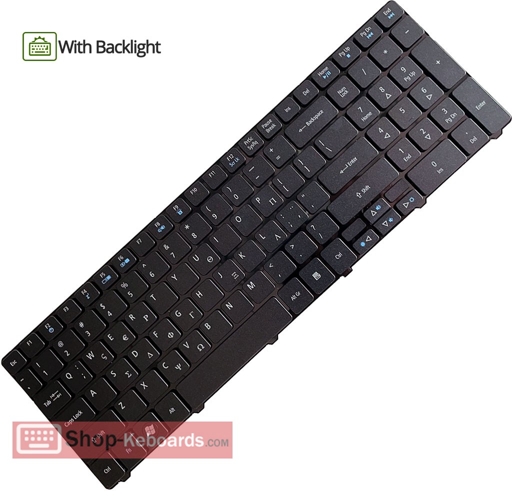 Acer 9J.N1H82.K1K Keyboard replacement