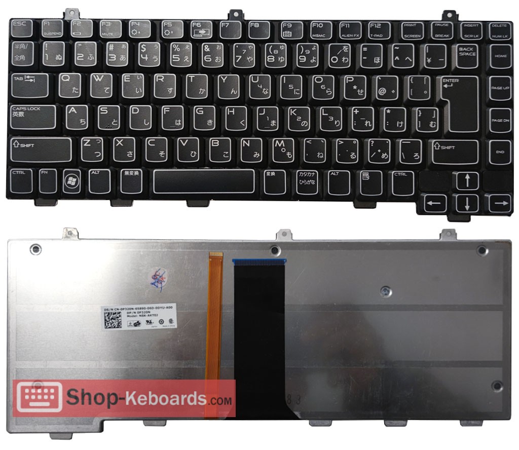 Dell 0FX441 Keyboard replacement