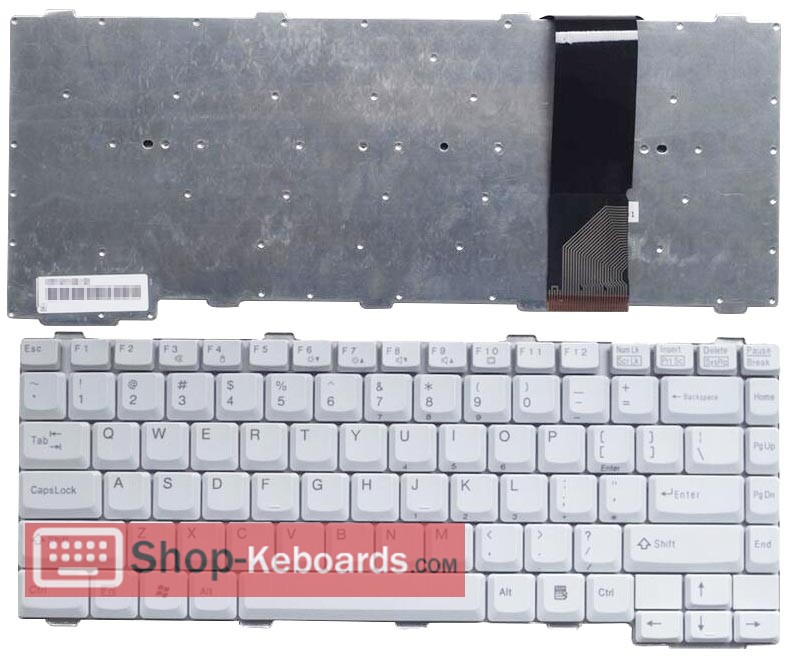 Fujitsu LifeBook C2330 Keyboard replacement