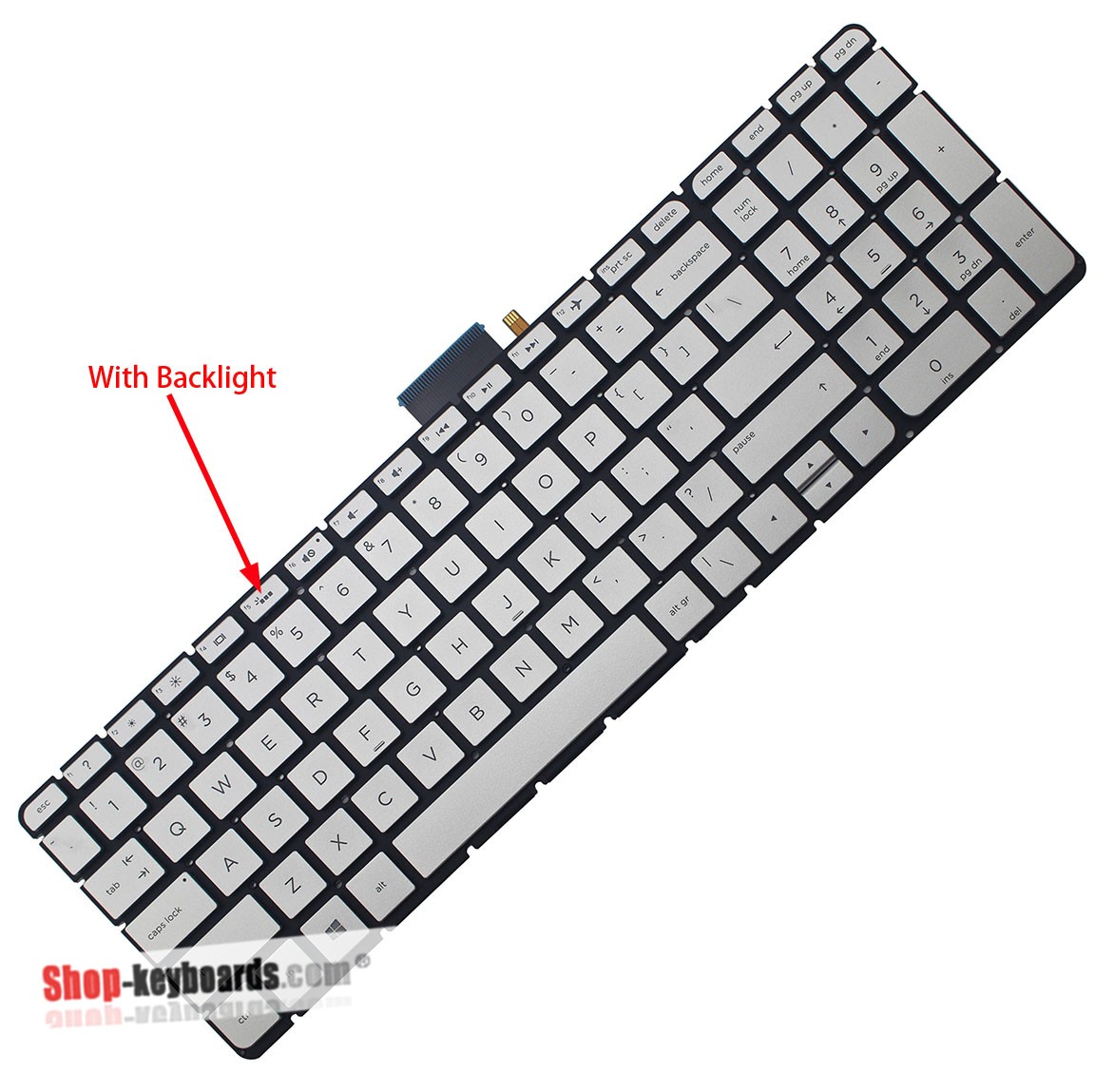 HP Pavilion 15-AU600 Keyboard replacement