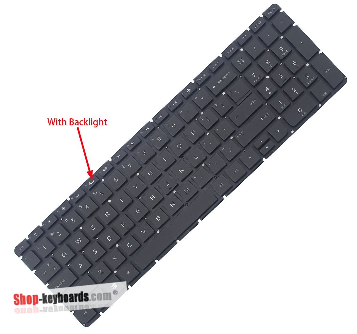 HP 15-ay008nv  Keyboard replacement