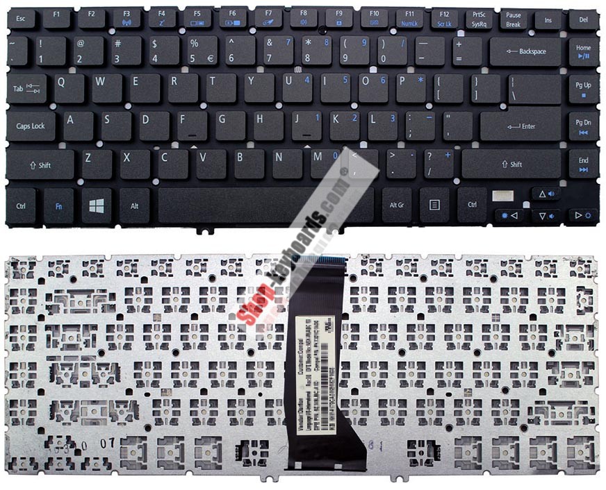 Acer PK130YO1A06 Keyboard replacement