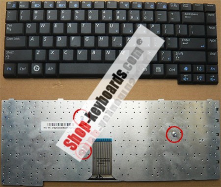 Samsung R40-K005 Keyboard replacement