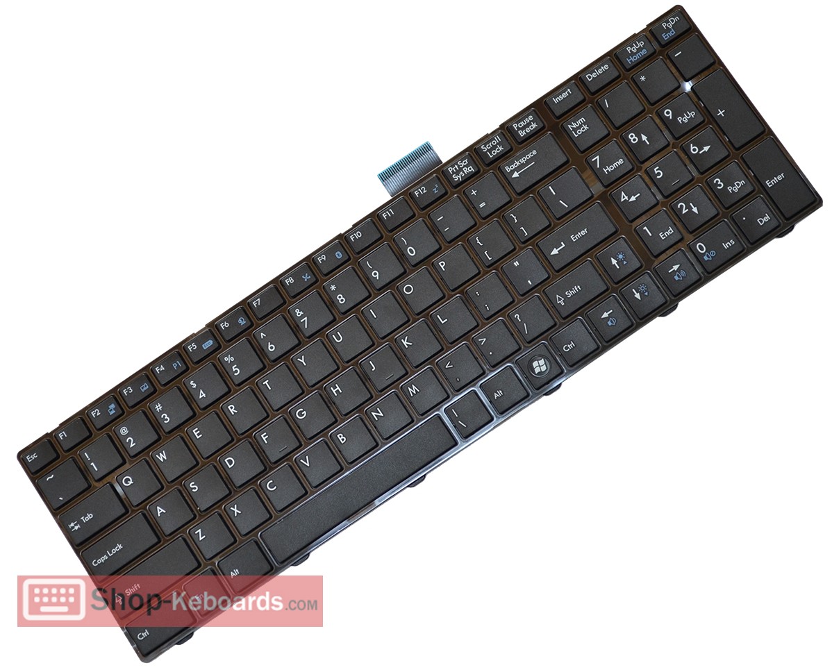 MSI Classic CX61 2PC-1214XES  Keyboard replacement
