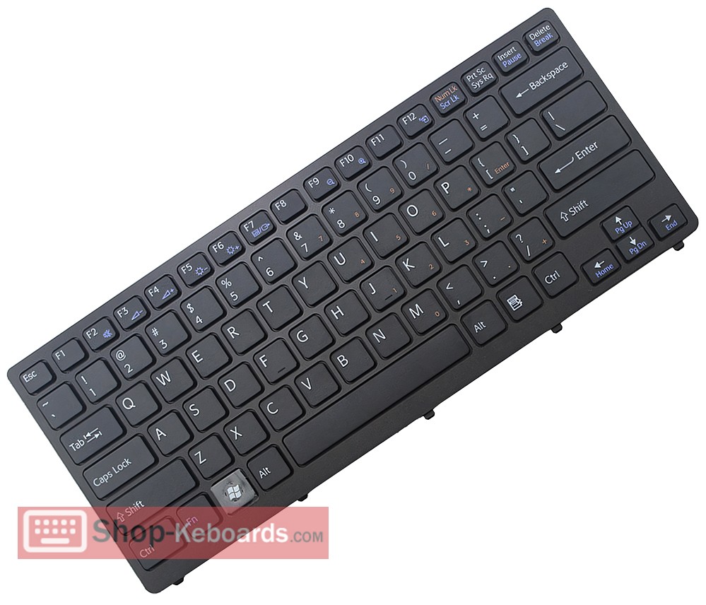 Sony 9J.N0Q82.B1E Keyboard replacement