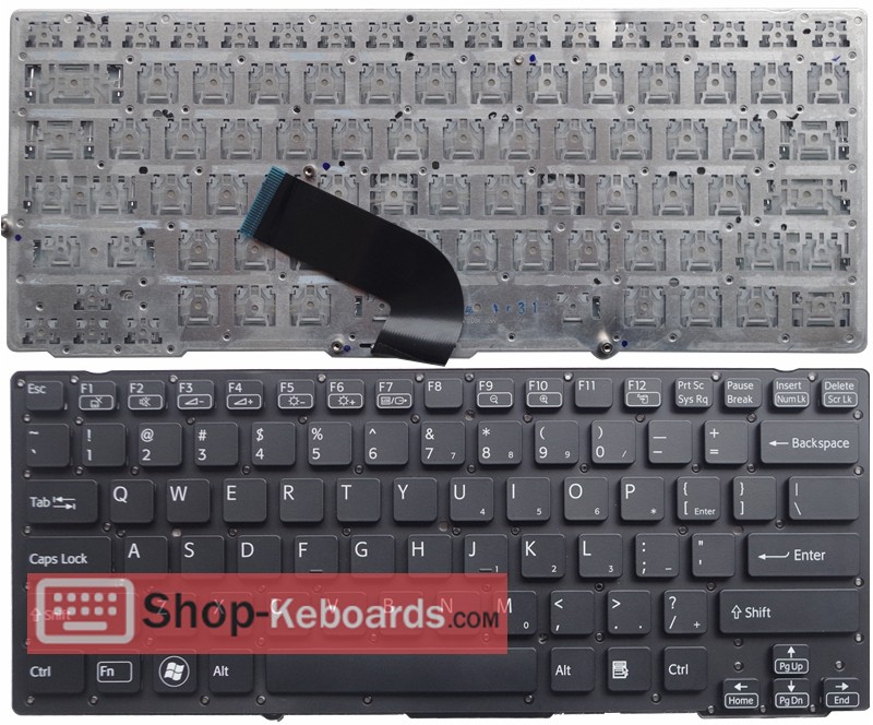 Sony D117E004468 Keyboard replacement