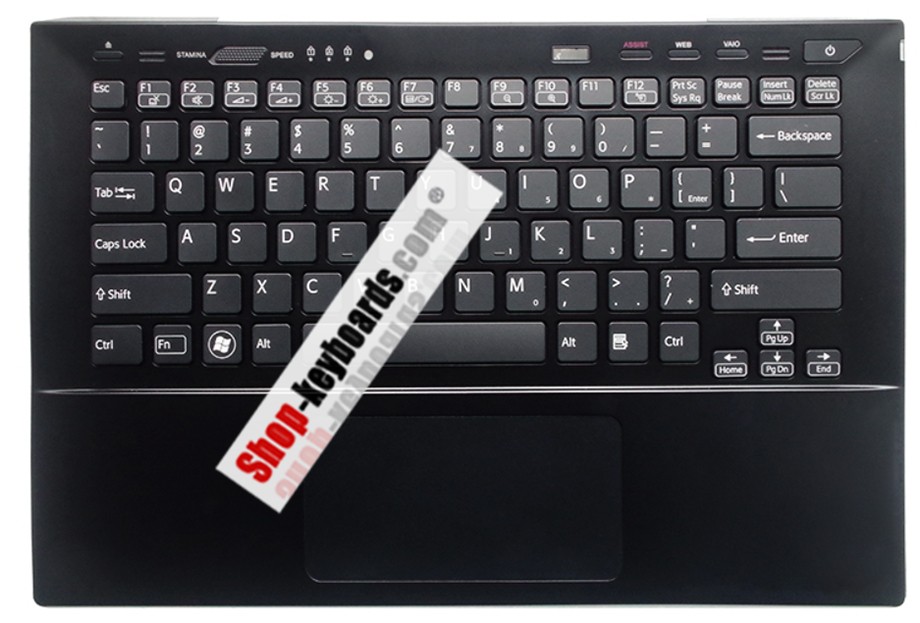 Sony MP-11J53U4J8861 Keyboard replacement