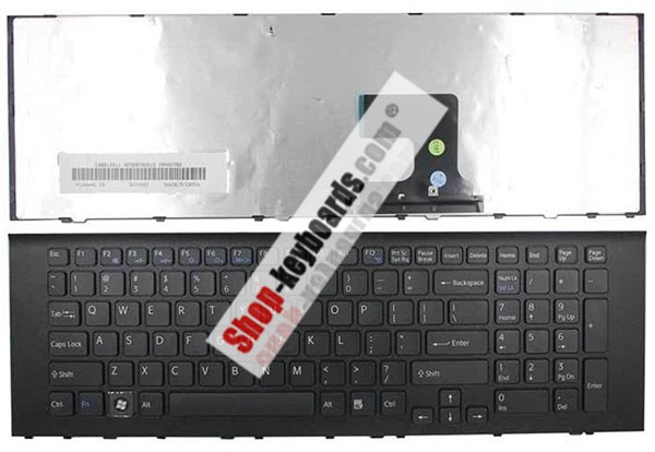 Sony Vaio VPC-EF21FD/BI Keyboard replacement
