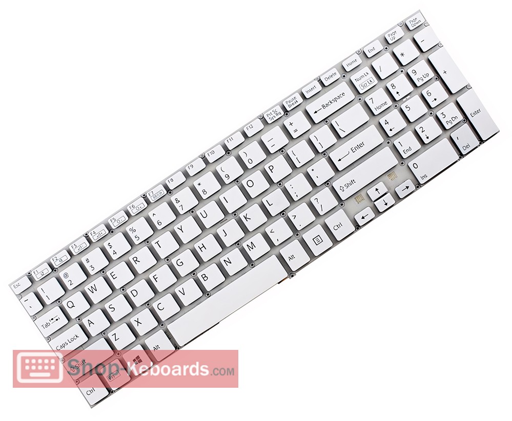 Sony MP-12Q23A0-9204 Keyboard replacement
