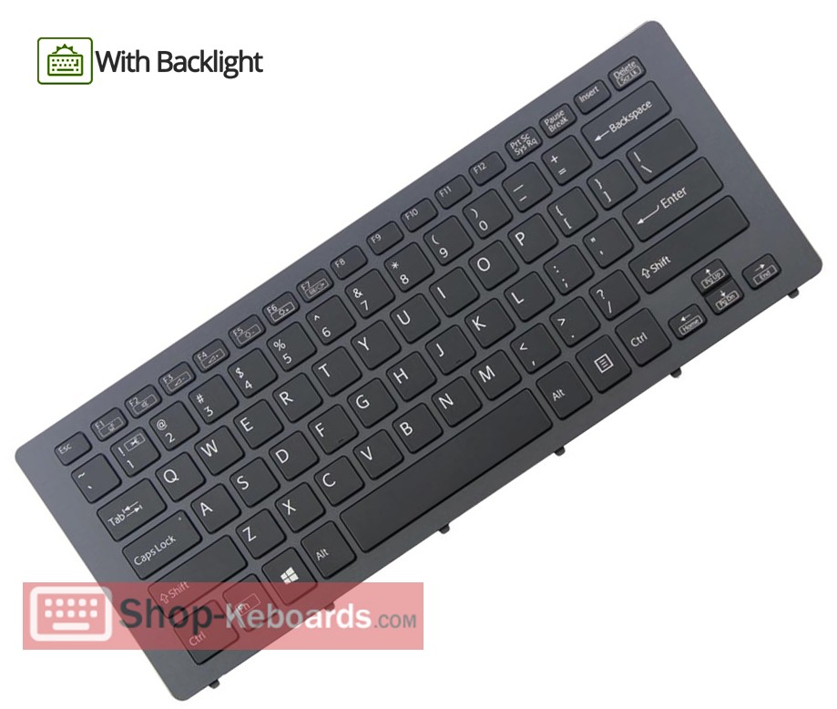 Sony VAIO SVF14N1S7C  Keyboard replacement