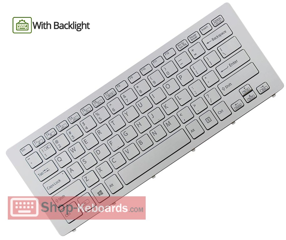 Sony VAIO SVF14N1S7C  Keyboard replacement