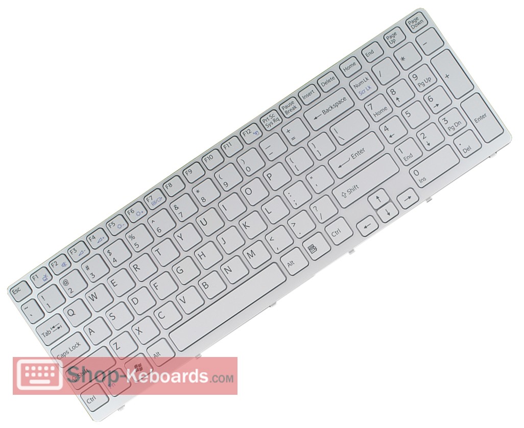 Sony MP-11K76D0-9202W Keyboard replacement