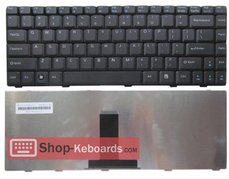 Asus F81 Keyboard replacement