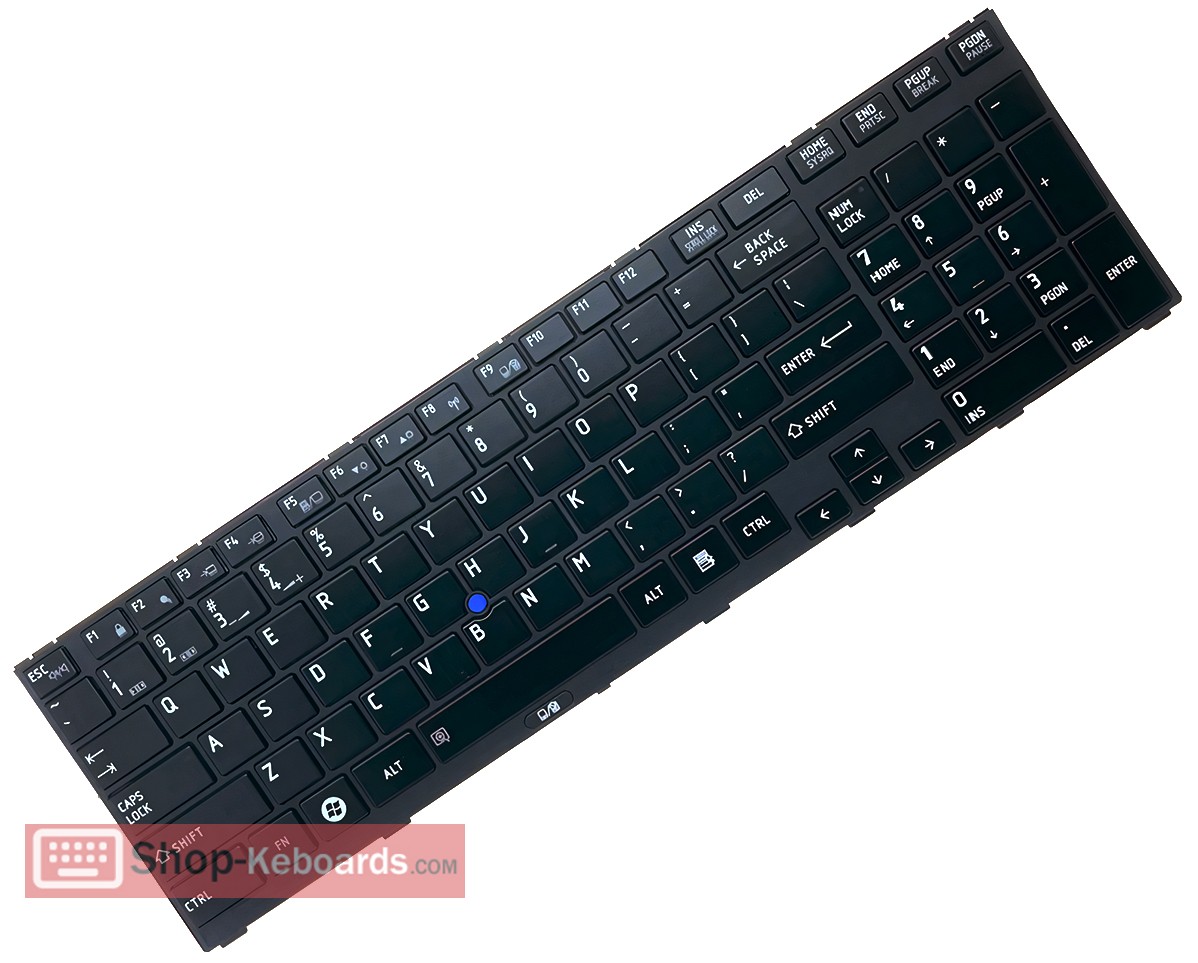 Toshiba MP-10K96F06356 Keyboard replacement