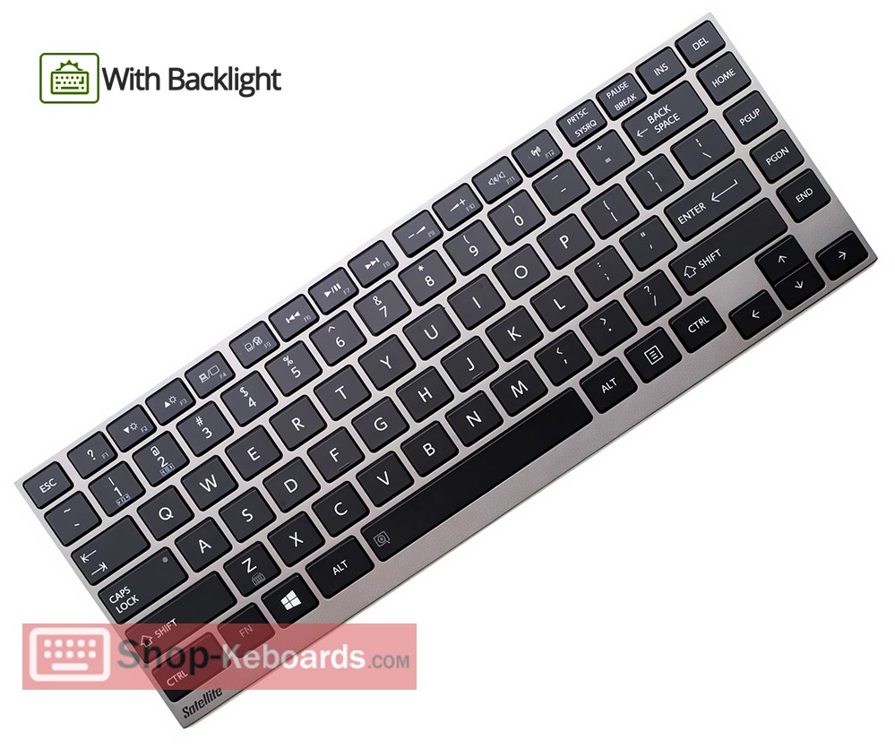 Toshiba 9Z.N8UBC.31E Keyboard replacement