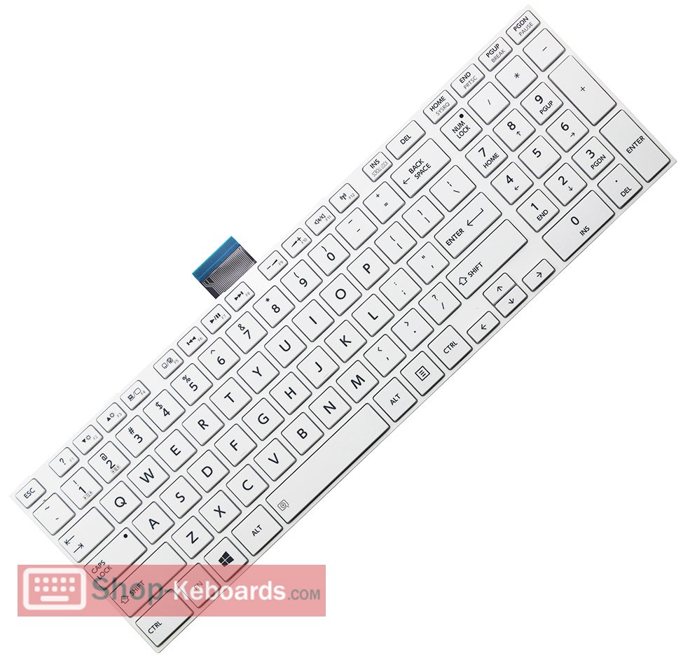 Toshiba MP-11B96F0-528B Keyboard replacement