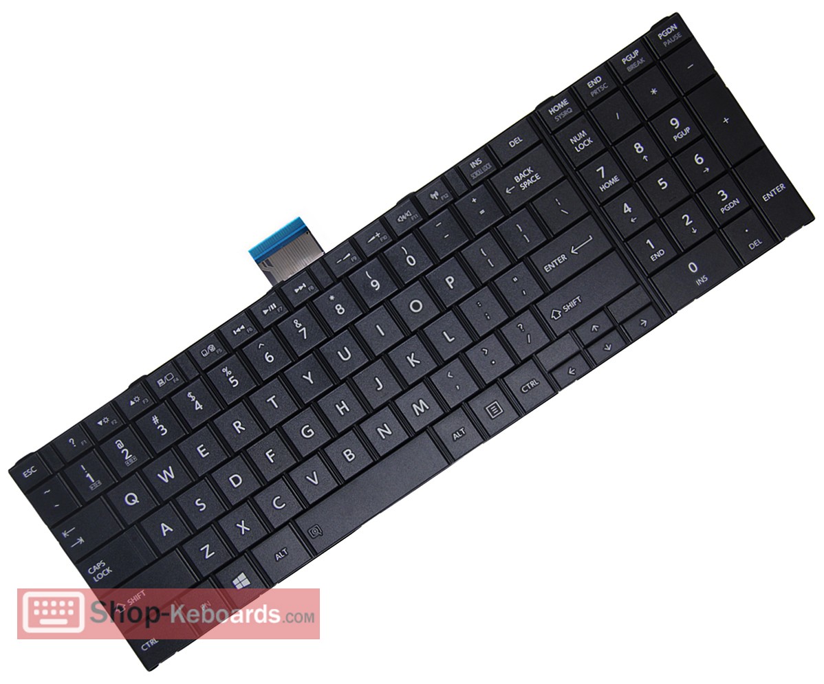 Toshiba 9Z.N7USU.P0U Keyboard replacement