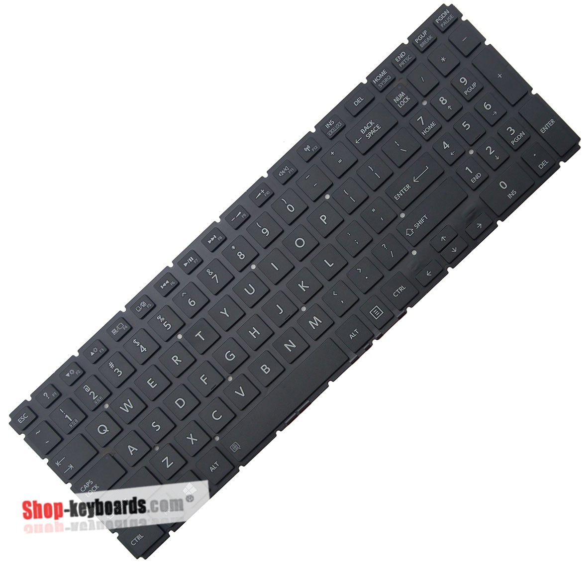 Toshiba AEBLYR00210 Keyboard replacement